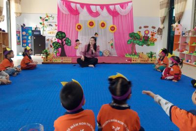 SÔI NỔI HOẠT ĐỘNG CHUYÊN ĐỀ ÂM NHẠC TẠI LỚP E3